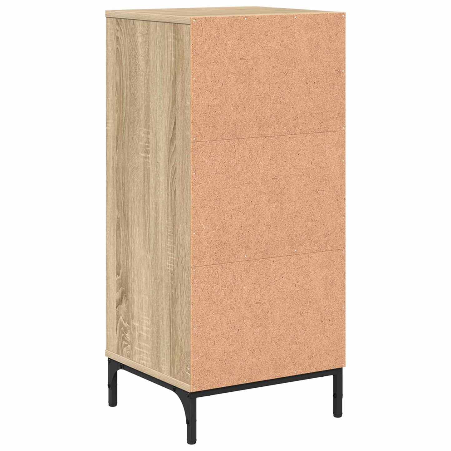 vidaXL Bathroom Cabinet with Drawer Sonoma Oak 39.5 x 36 x 88 cm