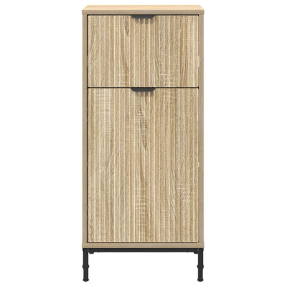 vidaXL Bathroom Cabinet with Drawer Sonoma Oak 39.5 x 36 x 88 cm
