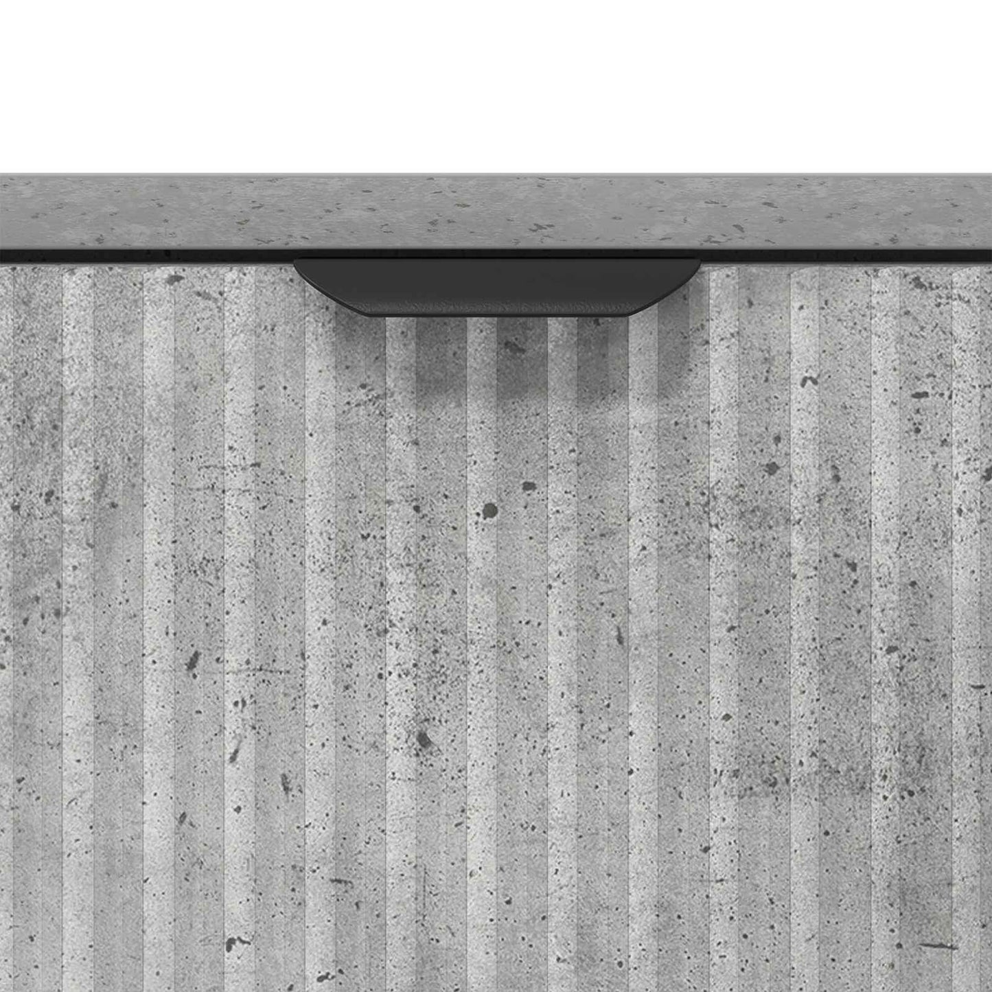vidaXL Bathroom Cabinet with Drawer Concrete Grey 39.5 x 36 x 88 cm