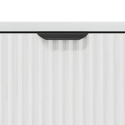 vidaXL Bathroom Cabinet High Gloss White 39.5 x 36 x 88 cm