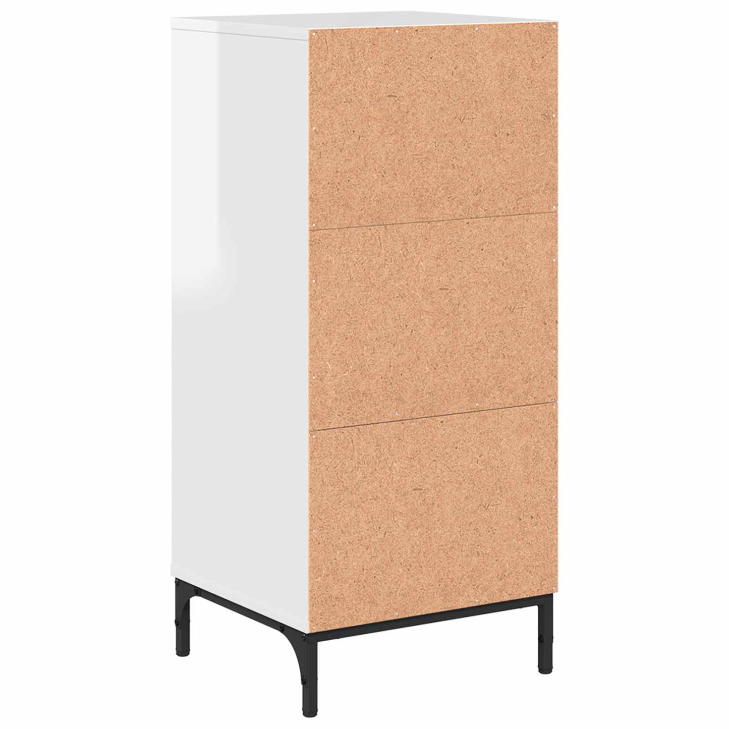 vidaXL Bathroom Cabinet High Gloss White 39.5 x 36 x 88 cm