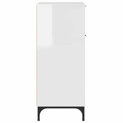 vidaXL Bathroom Cabinet High Gloss White 39.5 x 36 x 88 cm