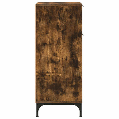 vidaXL Bathroom Cabinet Smoked Oak 39.5 x 36 x 88 cm