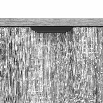 vidaXL Bathroom Cabinet with Drawer Grey Sonoma 39.5 x 36 x 88 cm