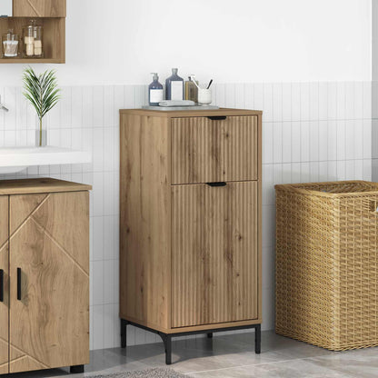 vidaXL Bathroom Cabinet Artisan Oak 39.5 x 36 x 88 cm