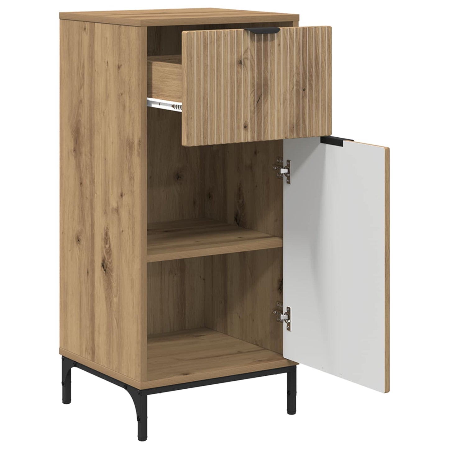 vidaXL Bathroom Cabinet Artisan Oak 39.5 x 36 x 88 cm