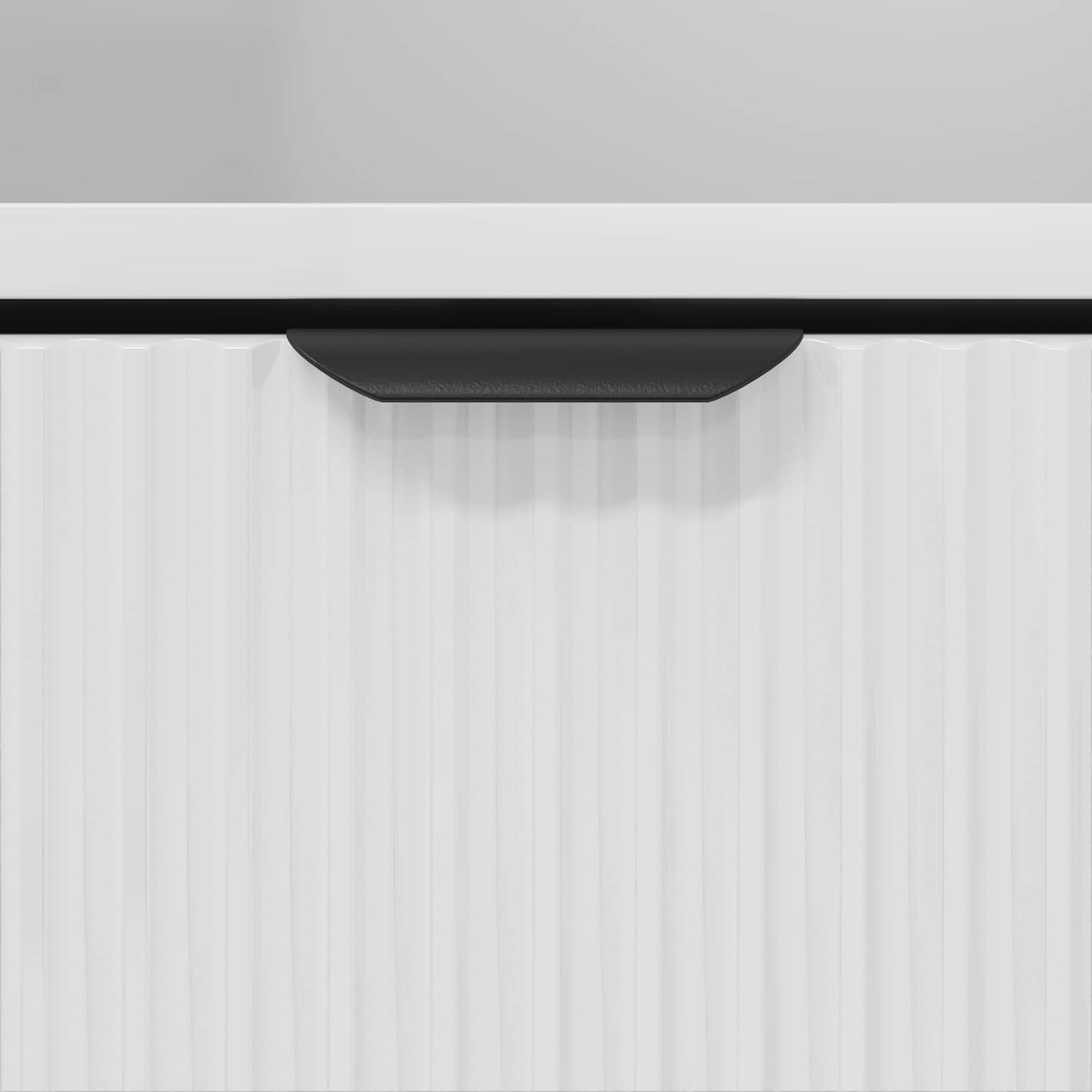 vidaXL Bathroom Cabinet with Door High Gloss White 31.5 x 33 x 190 cm