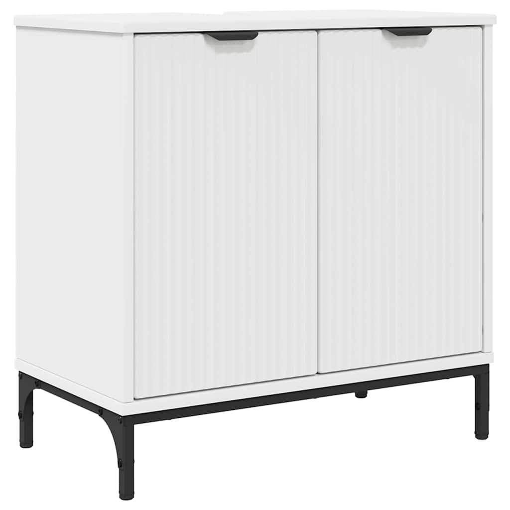 vidaXL Bathroom Sink Cabinet White 60.5 x 33.5 x 61 cm Engineered wood