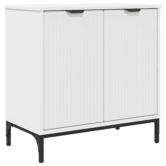vidaXL Bathroom Sink Cabinet White 60.5 x 33.5 x 61 cm Engineered wood