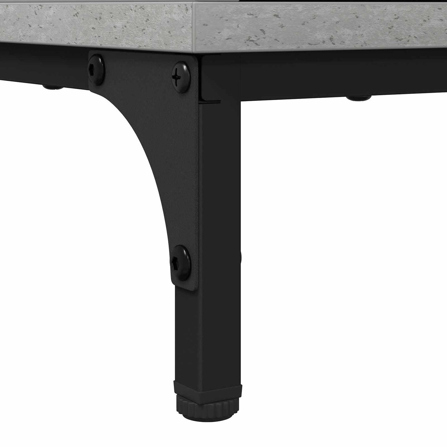 vidaXL Bathroom Sink Cabinet Concrete Grey 60.5 x 33.5 x 61 cm