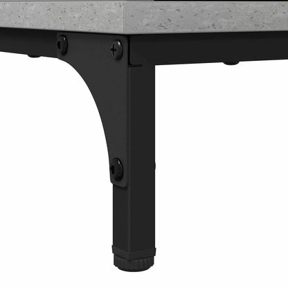 vidaXL Bathroom Sink Cabinet Concrete Grey 60.5 x 33.5 x 61 cm