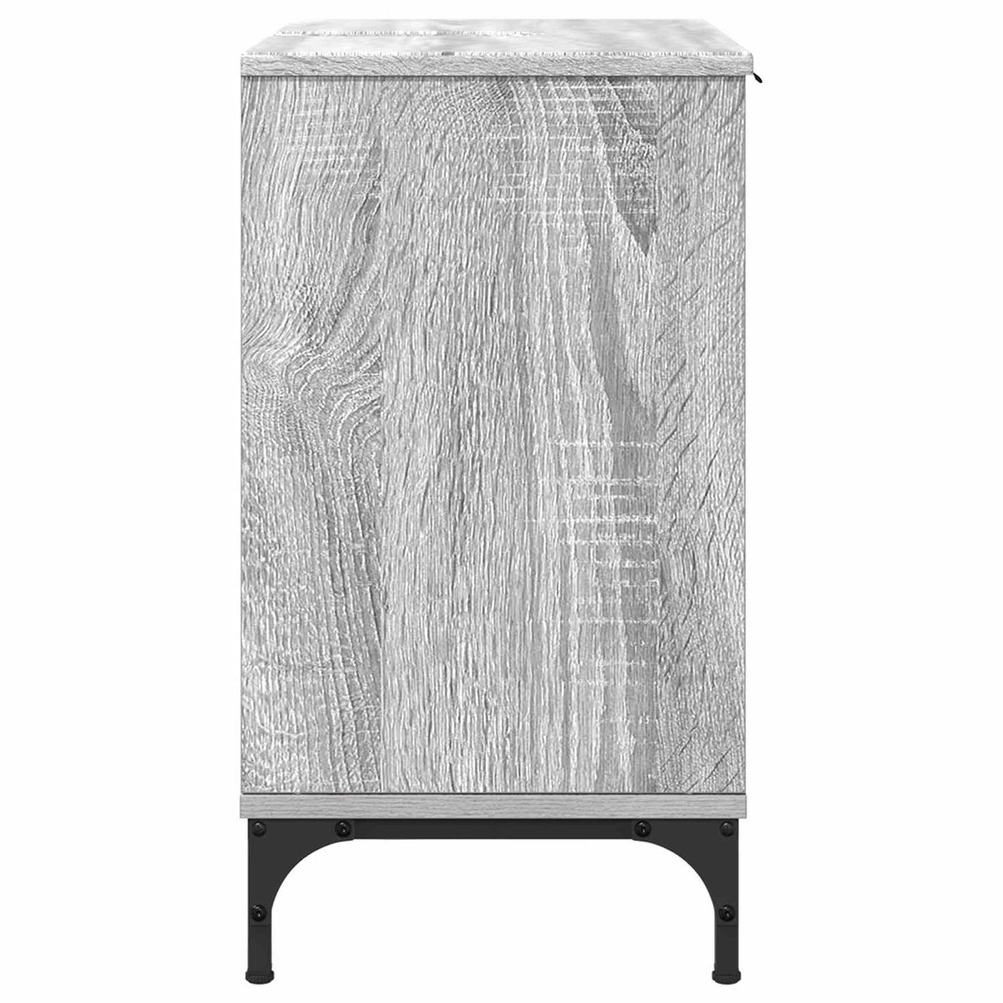 vidaXL Bathroom Sink Cabinet Grey Sonoma 60.5 x 33.5 x 61 cm