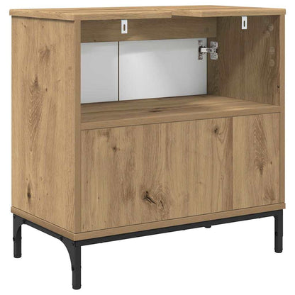 vidaXL Bathroom Sink Cabinet Artisan Oak 60.5 x 33.5 x 61 cm