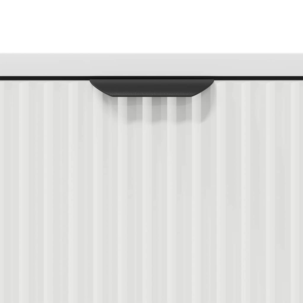 vidaXL Sideboard White 69.5 x 33 x 82 cm Engineered Wood