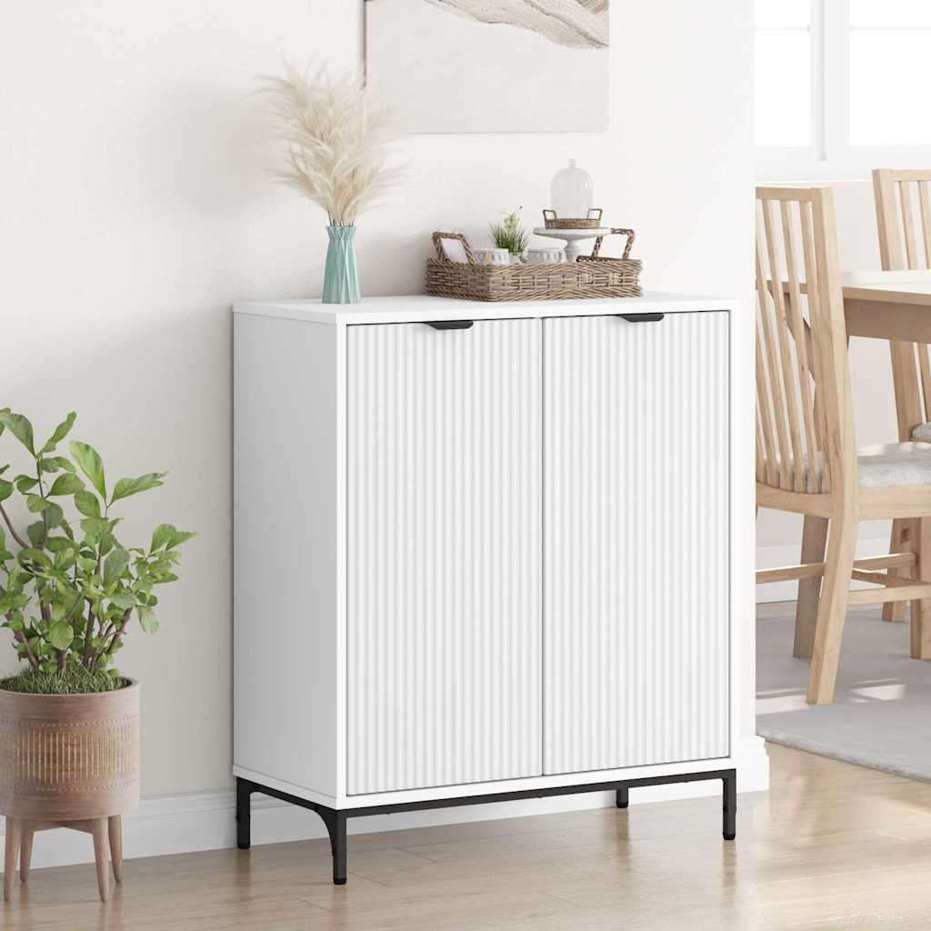 vidaXL Sideboard White 69.5 x 33 x 82 cm Engineered Wood