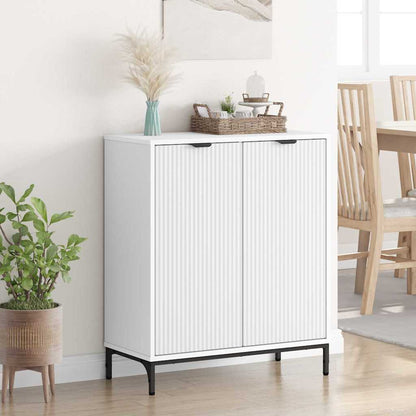 vidaXL Sideboard White 69.5 x 33 x 82 cm Engineered Wood
