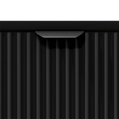 vidaXL Sideboard Black 69.5 x 33 x 82 cm Engineered Wood