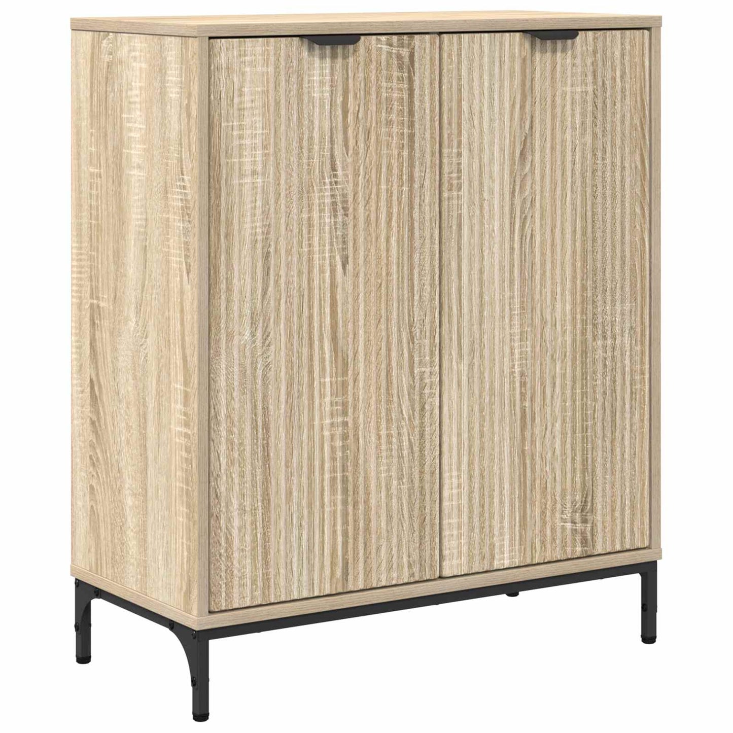 vidaXL Sideboard Sonoma Oak 69.5 x 33 x 82 cm Engineered Wood
