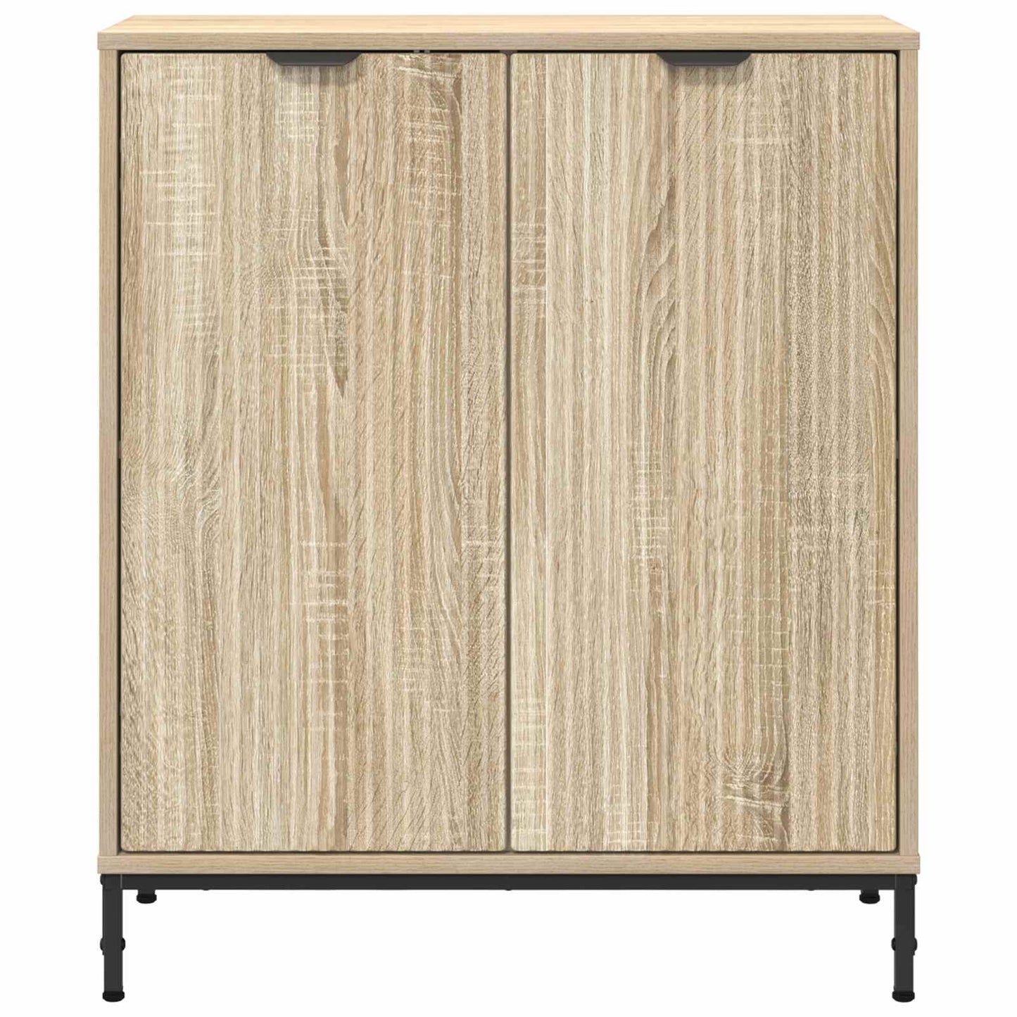 vidaXL Sideboard Sonoma Oak 69.5 x 33 x 82 cm Engineered Wood