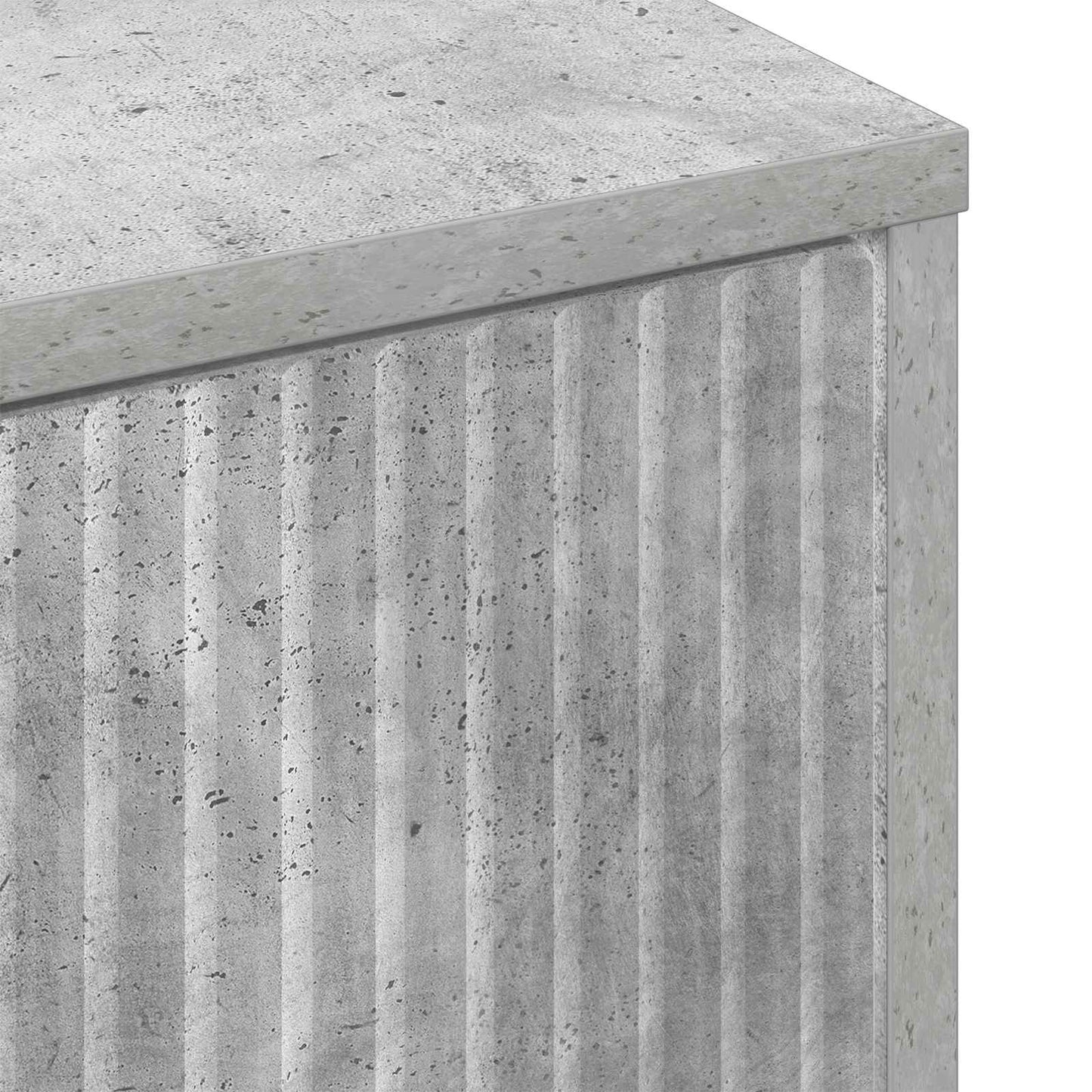 vidaXL Sideboard Concrete Grey 69.5 x 33 x 82 cm Engineered Wood
