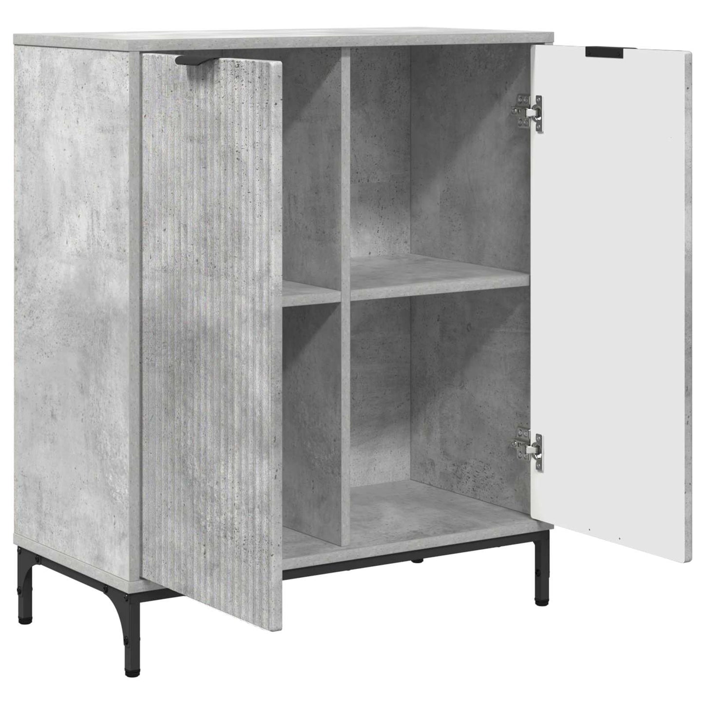 vidaXL Sideboard Concrete Grey 69.5 x 33 x 82 cm Engineered Wood