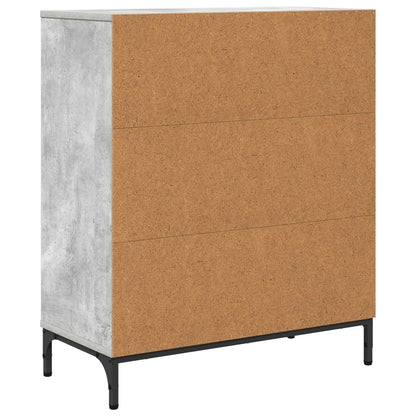 vidaXL Sideboard Concrete Grey 69.5 x 33 x 82 cm Engineered Wood