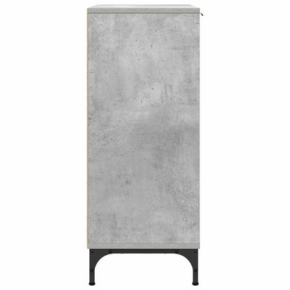 vidaXL Sideboard Concrete Grey 69.5 x 33 x 82 cm Engineered Wood