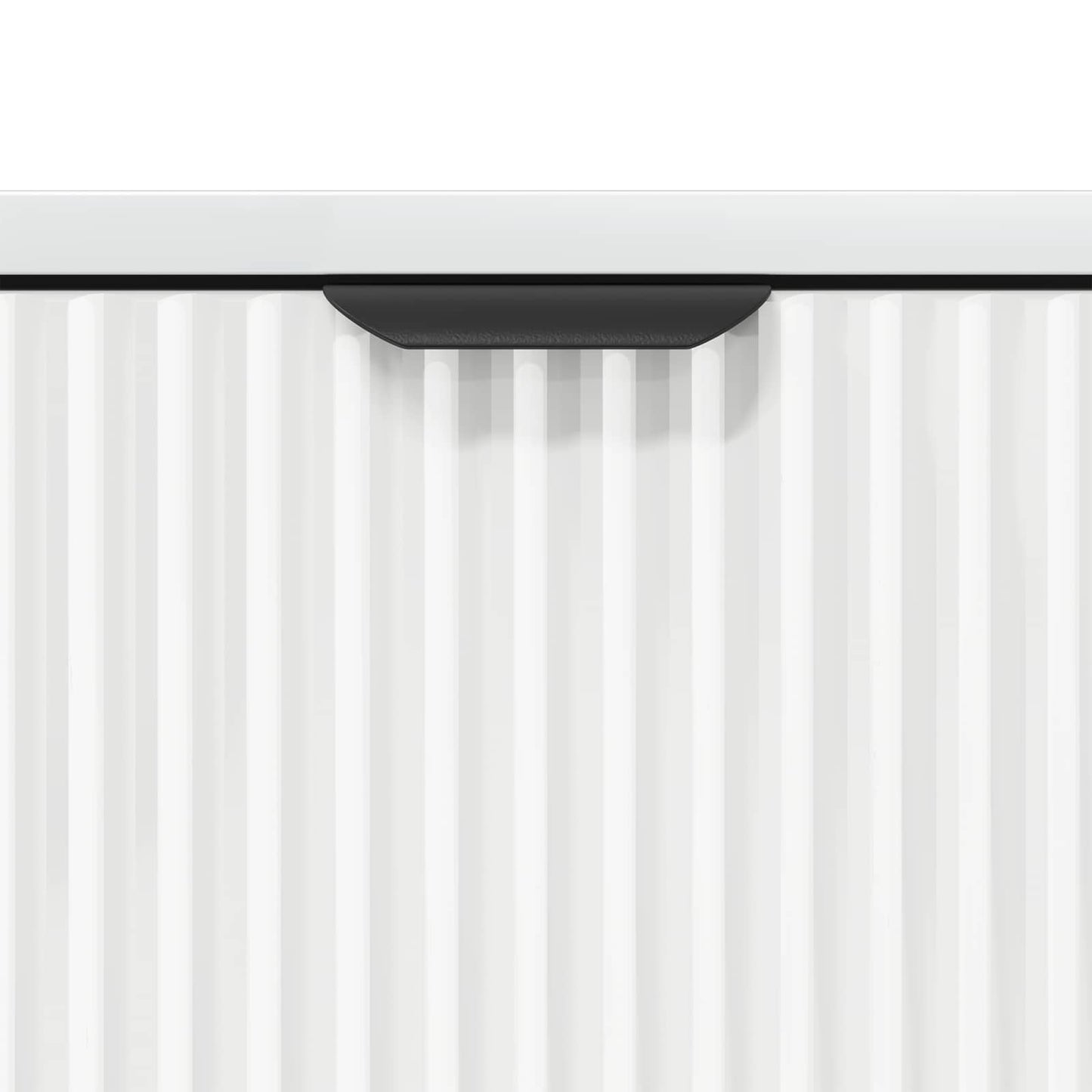 vidaXL Sideboard High Gloss White 69.5 x 33 x 82 cm Engineered Wood