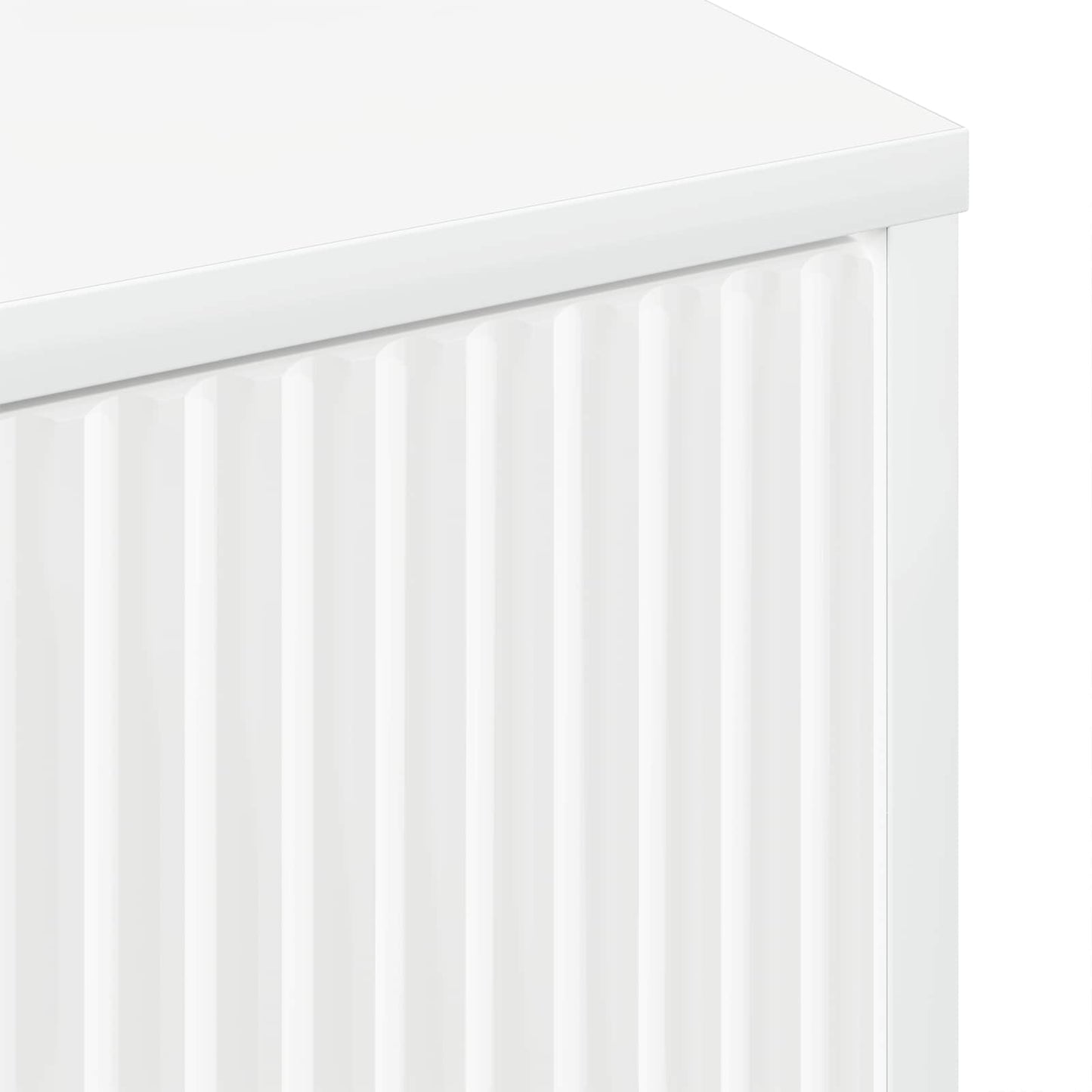vidaXL Sideboard High Gloss White 69.5 x 33 x 82 cm Engineered Wood