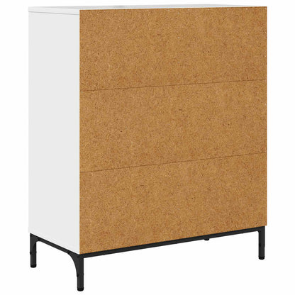 vidaXL Sideboard High Gloss White 69.5 x 33 x 82 cm Engineered Wood