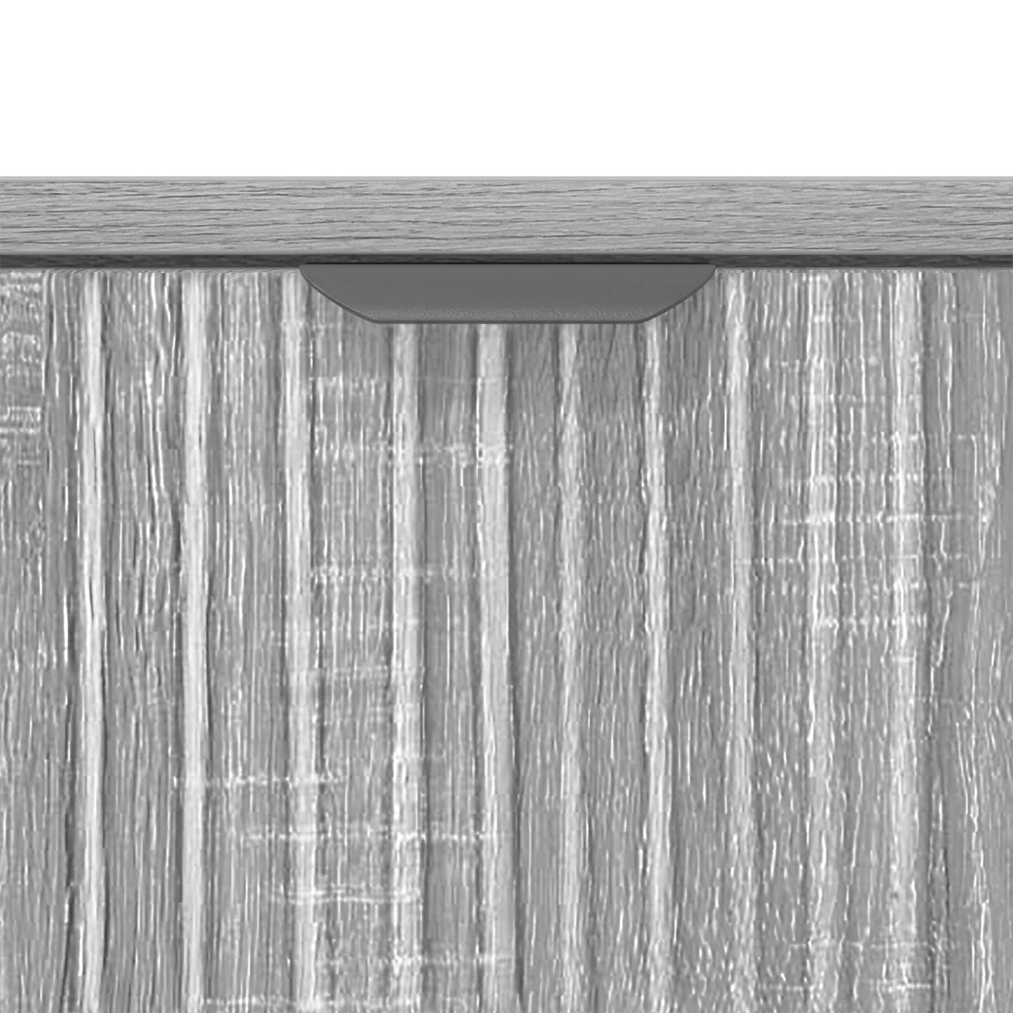 vidaXL Sideboard Grey Sonoma 69.5 x 33 x 82 cm Engineered Wood