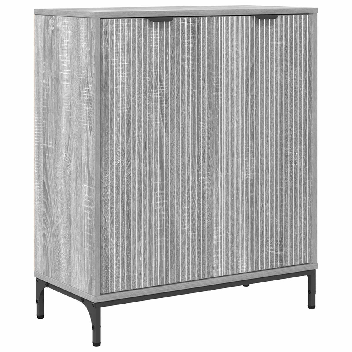 vidaXL Sideboard Grey Sonoma 69.5 x 33 x 82 cm Engineered Wood