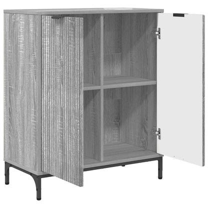vidaXL Sideboard Grey Sonoma 69.5 x 33 x 82 cm Engineered Wood