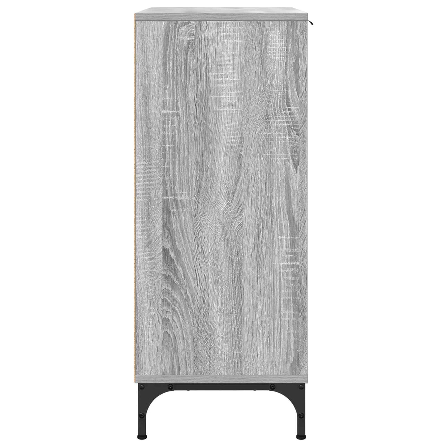 vidaXL Sideboard Grey Sonoma 69.5 x 33 x 82 cm Engineered Wood