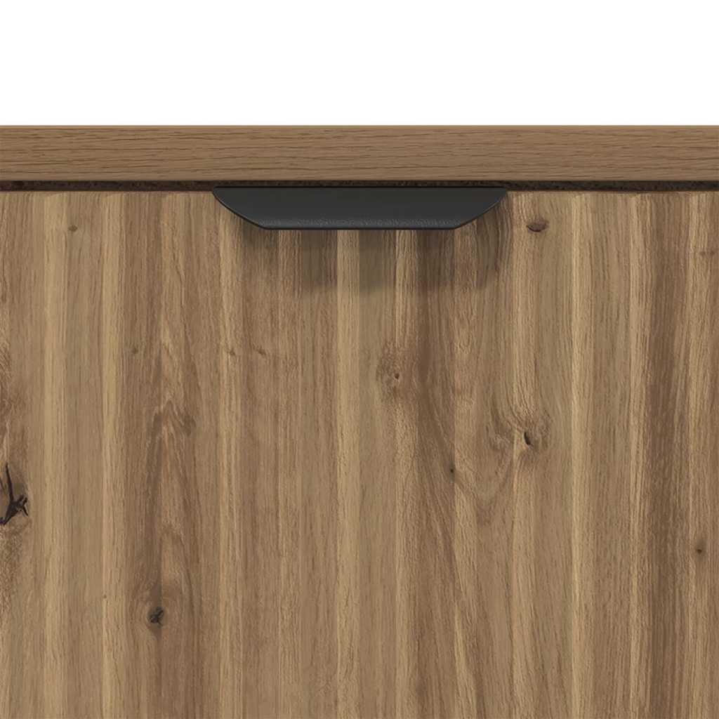 vidaXL Sideboard Artisan Oak 69.5 x 33 x 82 cm Engineered Wood