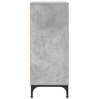 vidaXL Sideboard Concrete Grey 79.5 x 33 x 82 cm Engineered Wood