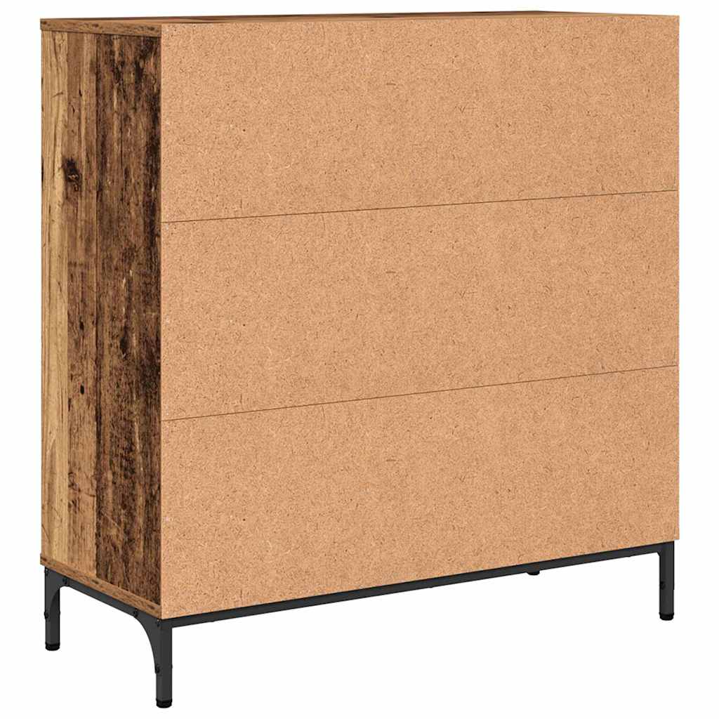 vidaXL Sideboard Old Wood 79.5 x 33 x 82 cm Engineered Wood