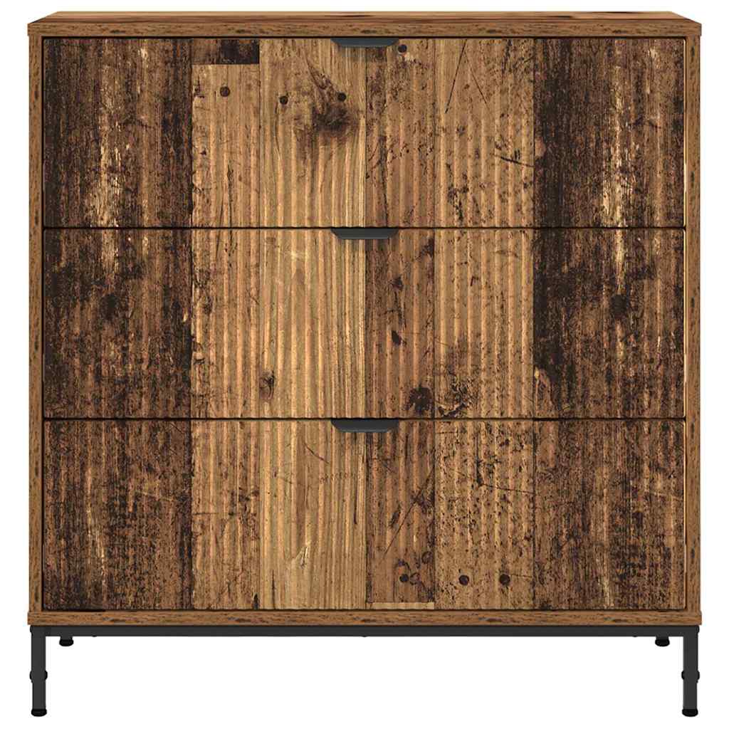 vidaXL Sideboard Old Wood 79.5 x 33 x 82 cm Engineered Wood