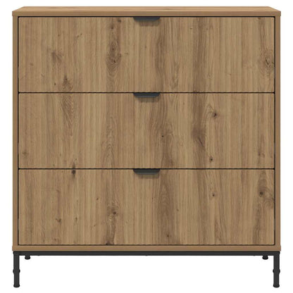 vidaXL Sideboard Artisan Oak 79.5 x 33 x 82 cm Engineered Wood