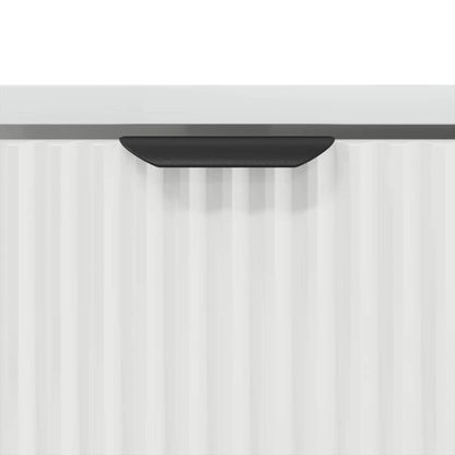 vidaXL Coffee Table with Drawer White 90 x 49 x 46 cm Engineered Wood