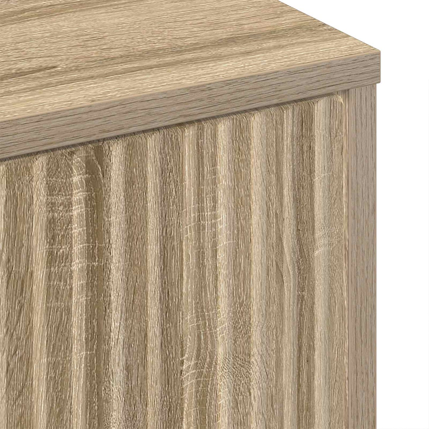 vidaXL Coffee Table Sonoma Oak 90 x 49 x 46 cm Engineered Wood