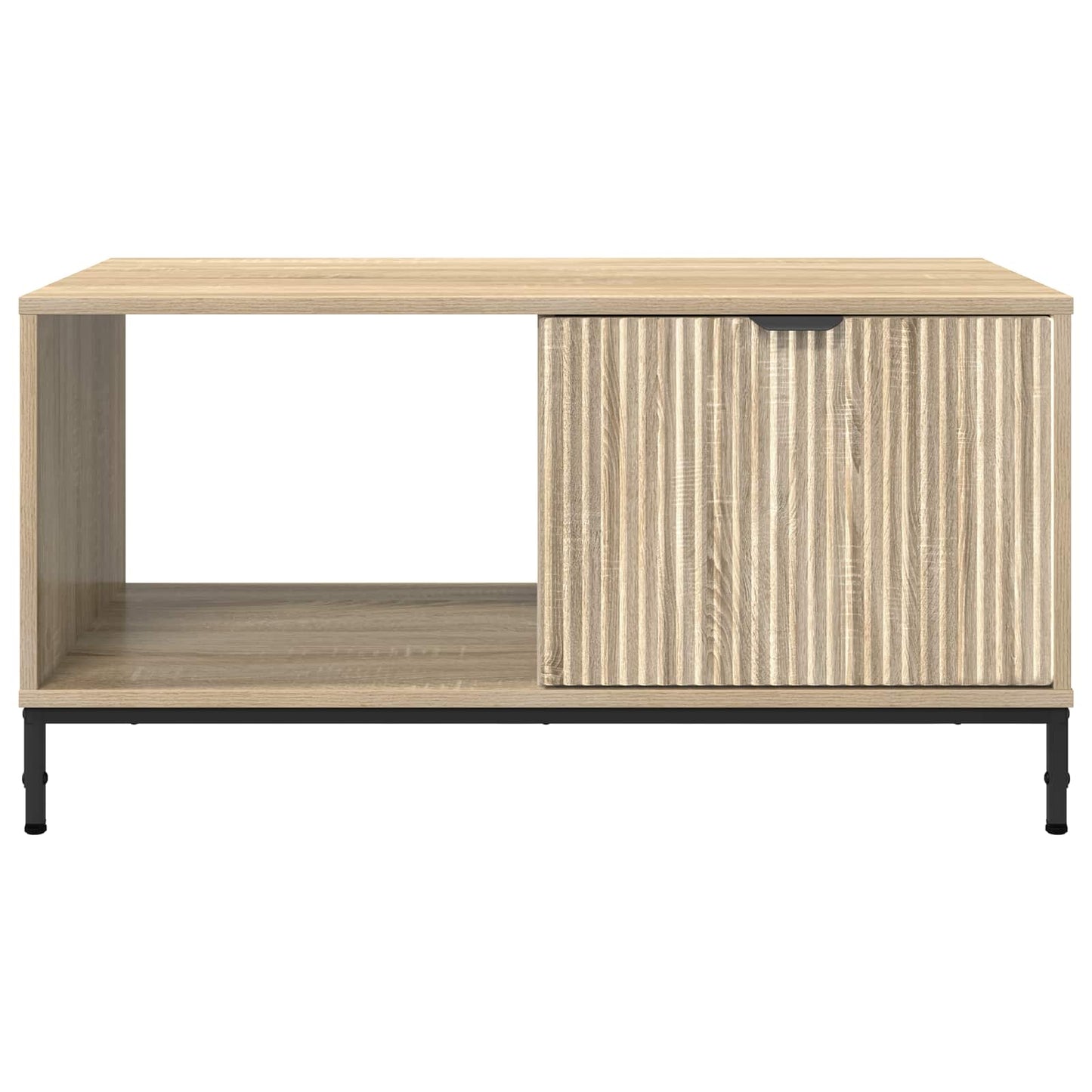 vidaXL Coffee Table Sonoma Oak 90 x 49 x 46 cm Engineered Wood