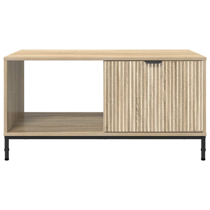 vidaXL Coffee Table Sonoma Oak 90 x 49 x 46 cm Engineered Wood