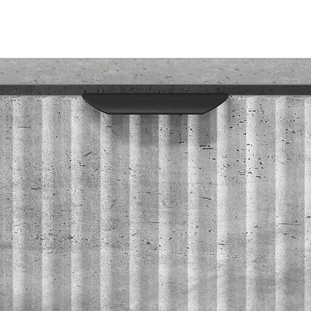 vidaXL Coffee Table Concrete Grey 90 x 49 x 46 cm Engineered Wood