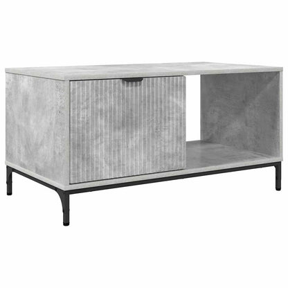 vidaXL Coffee Table Concrete Grey 90 x 49 x 46 cm Engineered Wood