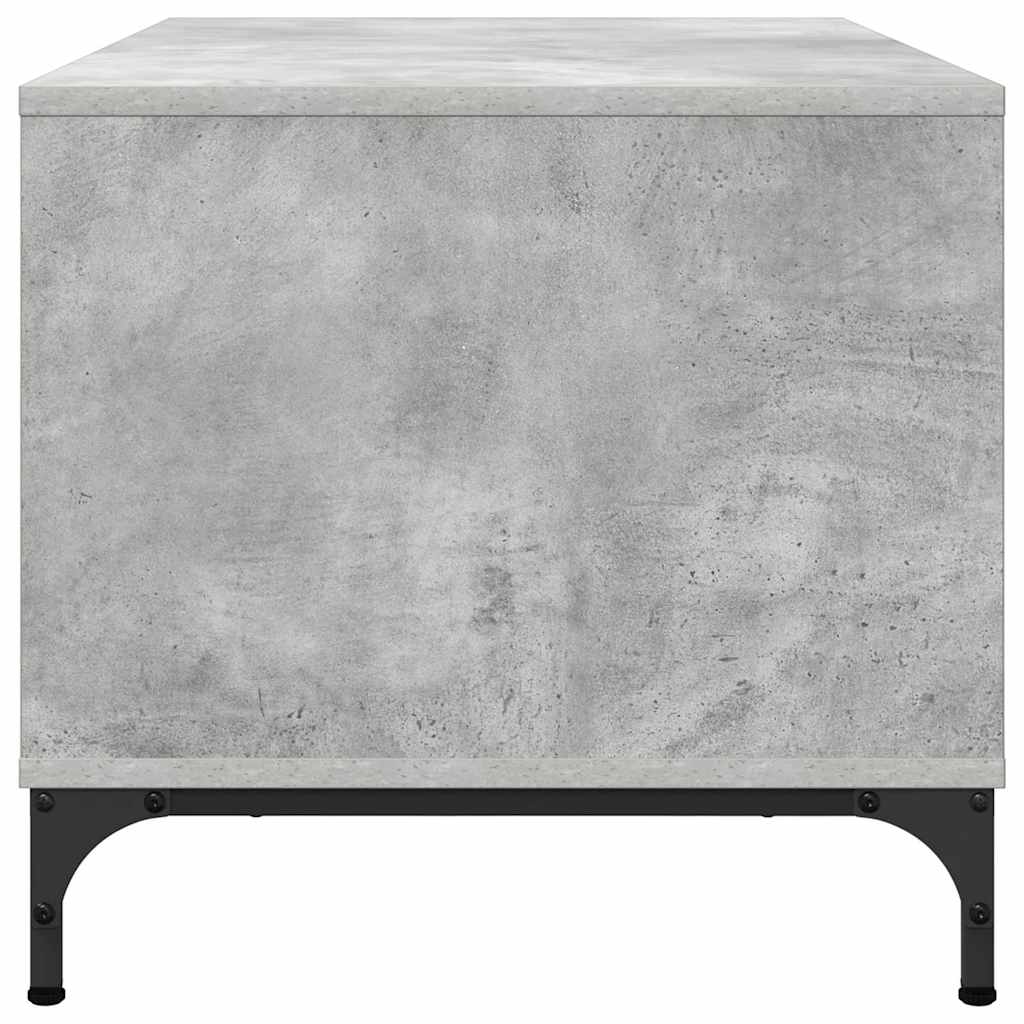 vidaXL Coffee Table Concrete Grey 90 x 49 x 46 cm Engineered Wood