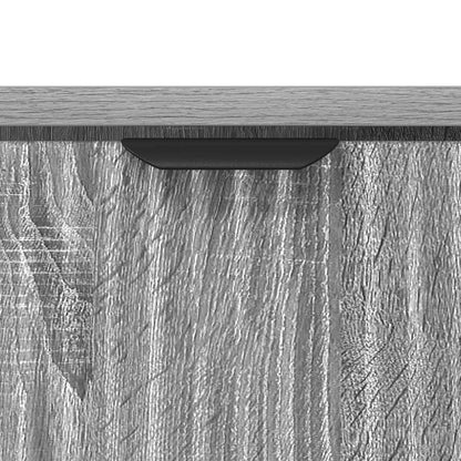 vidaXL Coffee Table Grey Sonoma 90 x 49 x 46 cm Engineered Wood