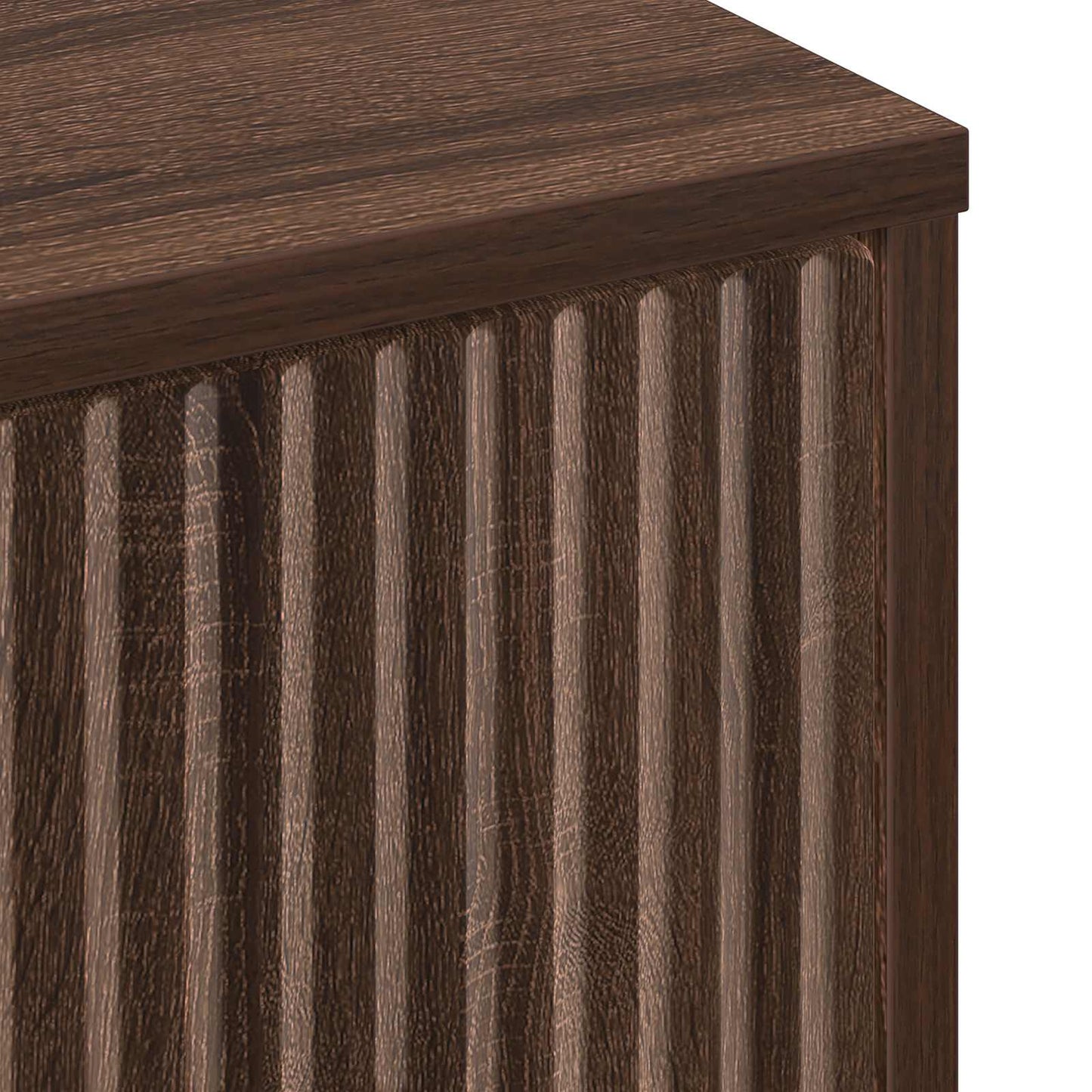 vidaXL Coffee Table Brown Oak 90 x 49 x 46 cm Engineered Wood
