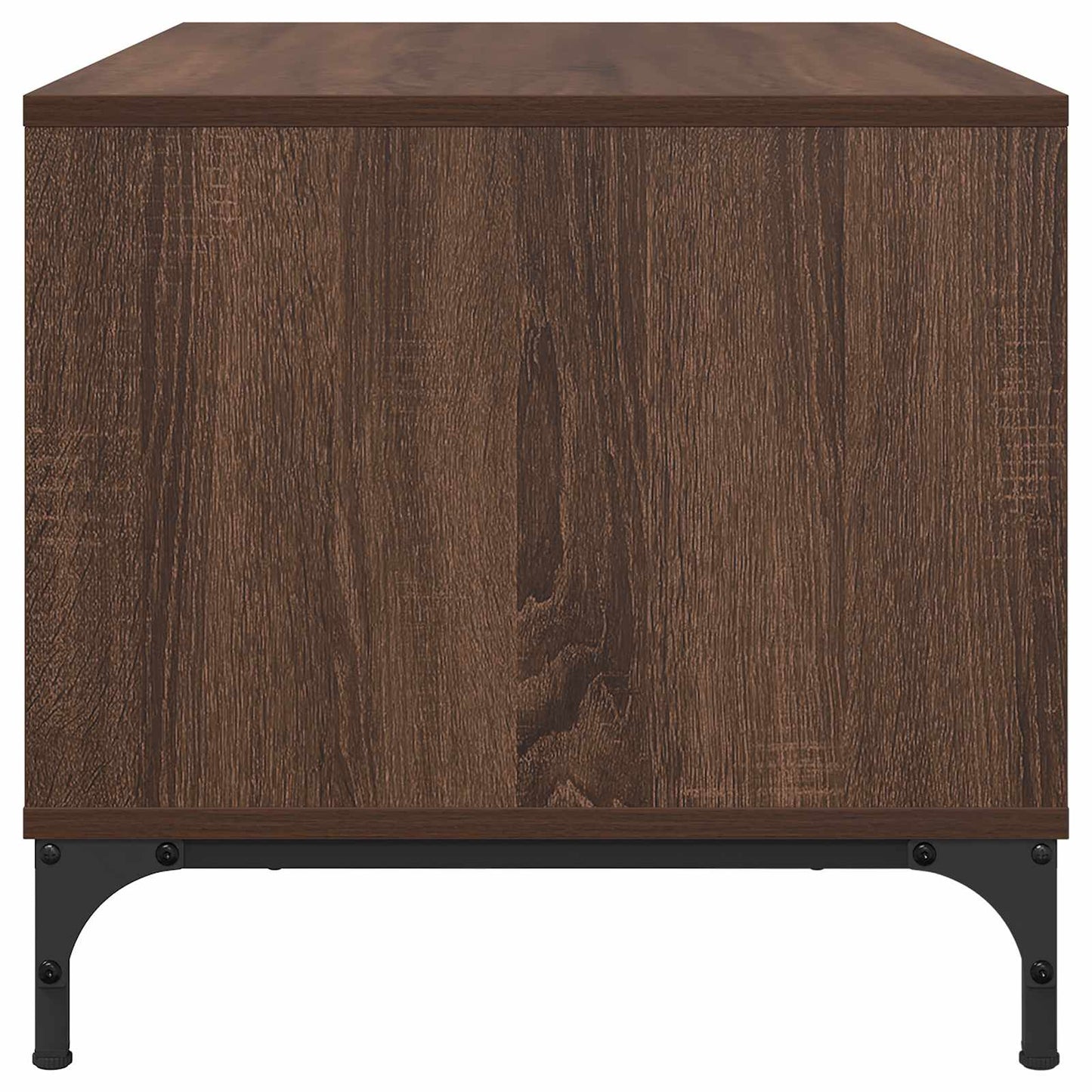 vidaXL Coffee Table Brown Oak 90 x 49 x 46 cm Engineered Wood
