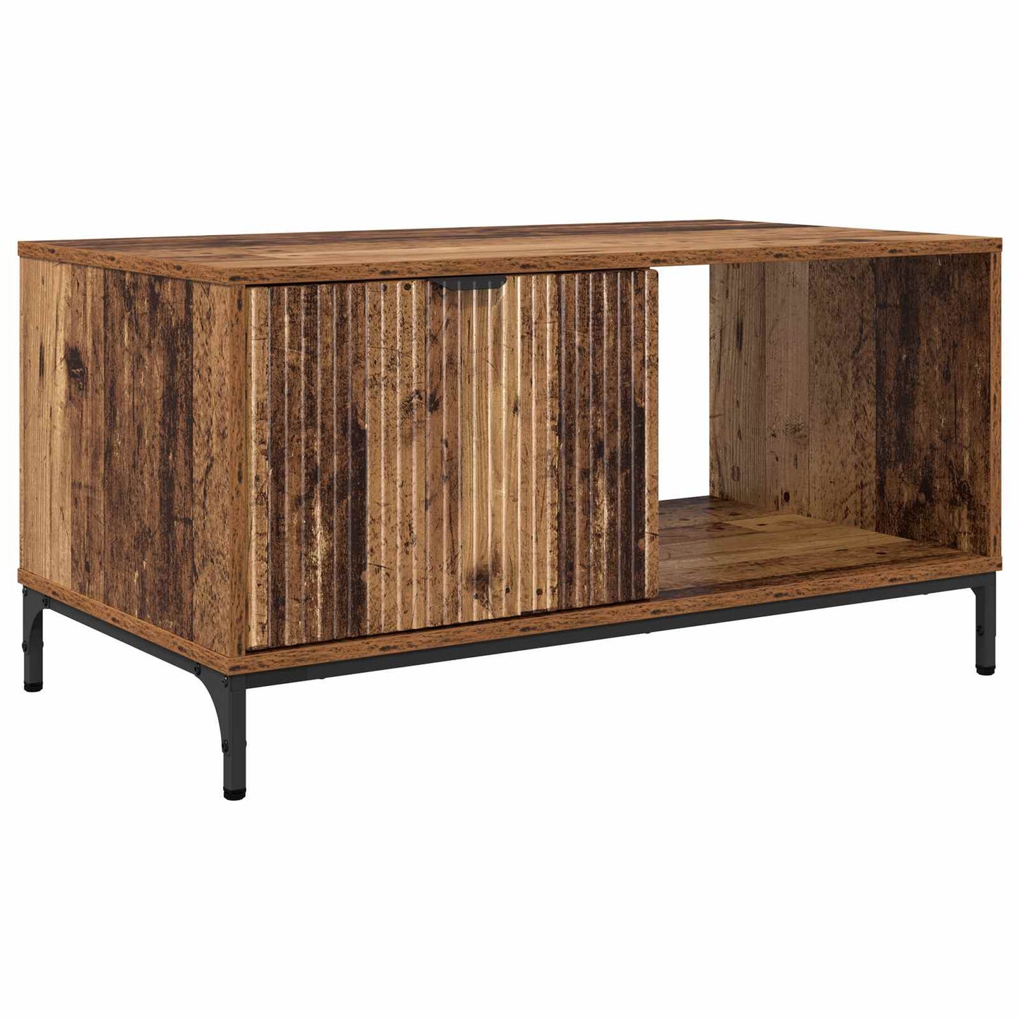 vidaXL Coffee Table Old Wood 90 x 49 x 46 cm Engineered Wood